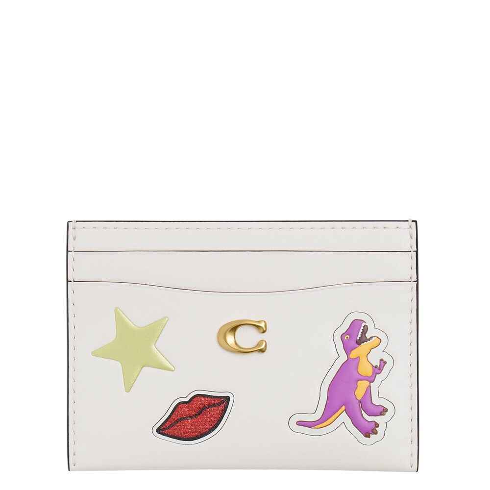 8739 Essential Card Case with Sticker Print, B4/Chalk Multi, One Size